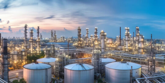 oil refinery