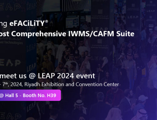 Join eFACiLiTY® at LEAP 2024, Saudi Arabia to discover the Future of Facility Management